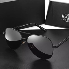 Classic BLACK Sunglasses Lens Men Women Polarized Pilot Sunglasses Fashion UV400