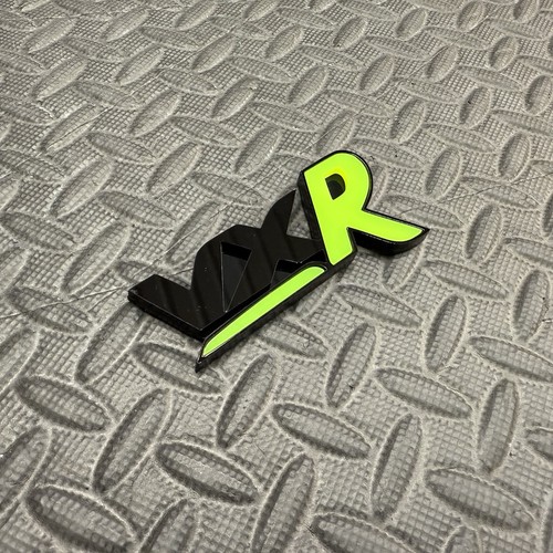 Vxr tailgate grille badge - vxr, or