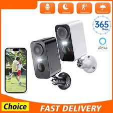 Security Camera Outdoor Wireless, Smart House Home CCTV Systems IP65 Waterproof