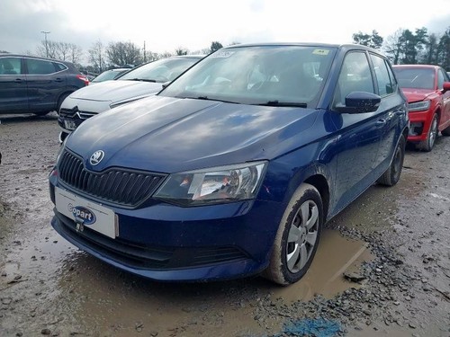 Breaking skoda fabia - skoda, 2017