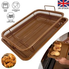 2 Pcs Copper Crisper Non Stick