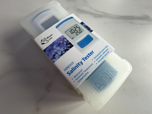 Hanna waterproof salinity - hanna,