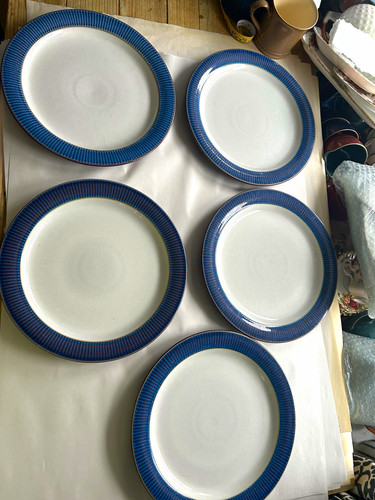 Denby storm plum blue - denby, dinner