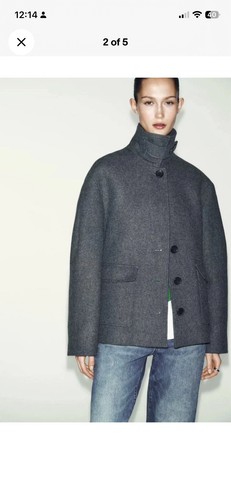 New zara grey high - zara, autumn