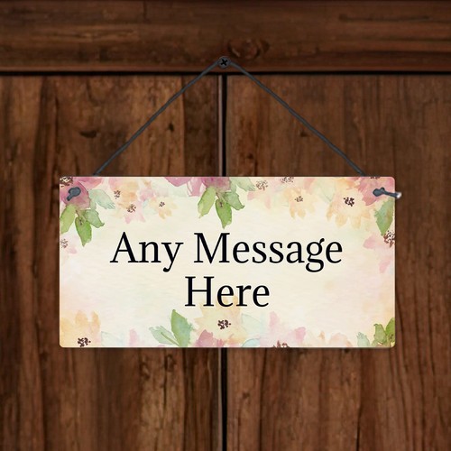 Personalised any message - any,