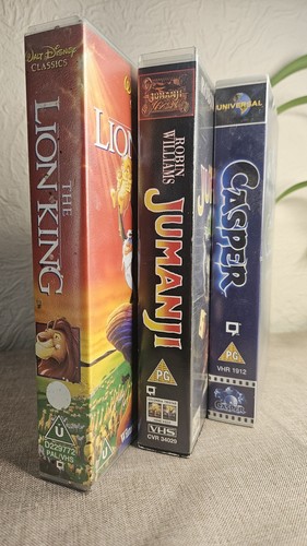 Vhs lion king - lion, jumanji