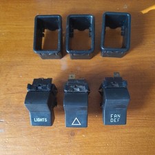 Lamborghini Countach LP400 replica centre console switches hazard lights fan def