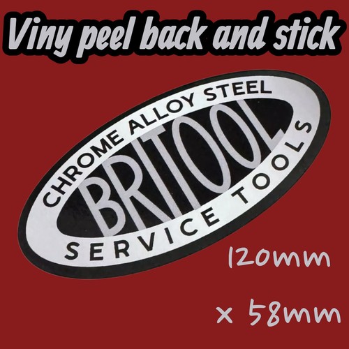 Britool vinyl sticker tool - britool, box