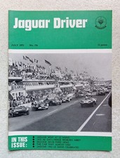 Jaguar Driver Magazine - July 1973 - No 156.