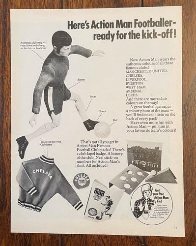 Action man football magazine - action,