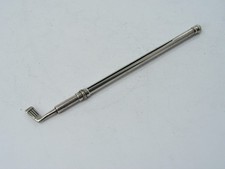VINTAGE NOVELTY SOLID SILVER COCKTAIL SWIZZLE STICK IN THE FORM OF GOLF CLUB