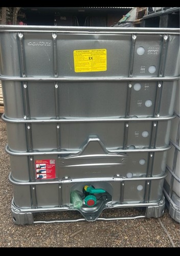 Ibc tank 1000ltr metal incased - ibc,