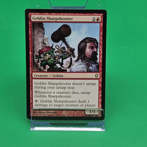Goblin sharpshooter commander - sharpshooter,