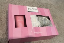 Jack Wills Women Slipper socks gift set And Fruity Body Lotion