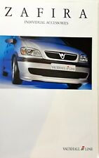Vauxhall Zafira i-Line Irmscher accessories brochure 1999