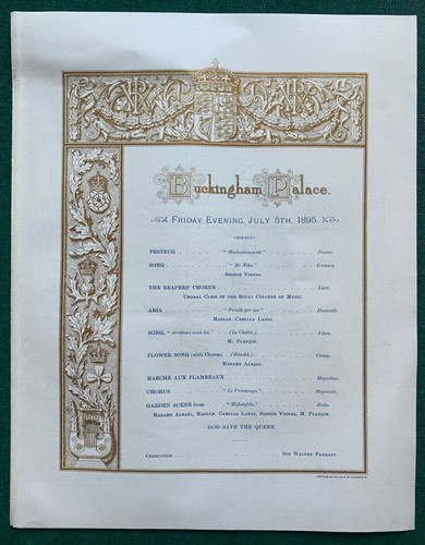 Antique british royal concert - antique,