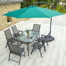 120*80*72CM w/ Parasol Hole
