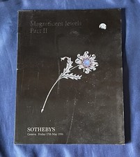 Sotheby’s Magnificent Jewels Part 2 1996 Catalogue Scrapbooking Beautiful Pics