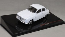 IXO Saab 96 V4 in White 1965
