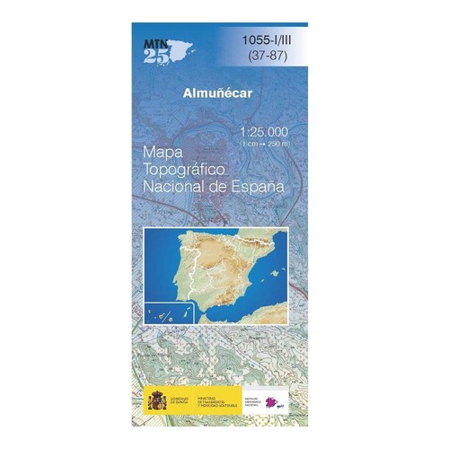 Spain map 1055 iii - spain,