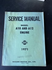 Datsun 1200 1971 OEM A-10 A-12