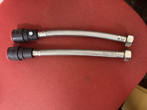 Pair bath tap flexible - flexible, pipe