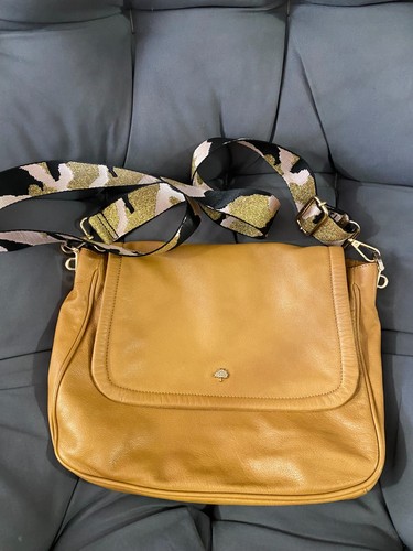Mulberry tan leather crossbody - mulberry,