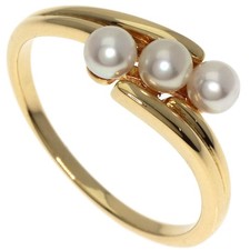 MIKIMOTO  Pearl Pearl Ring K18