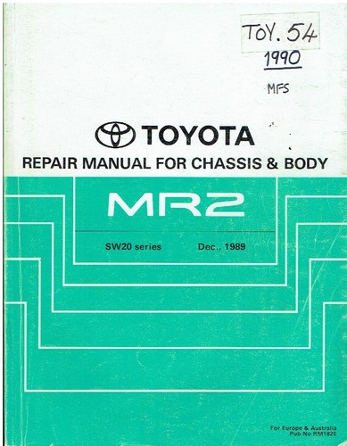 Toyota mr2 mk2 - mr2, (sw20