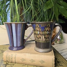 Vintage Denby Gatsby Mugs X 2