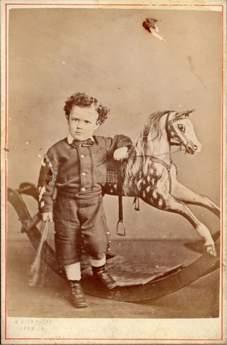 Cabinet card boy toy - cabinet, a/f