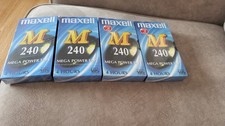 4 x Maxell M 240 Mega Power