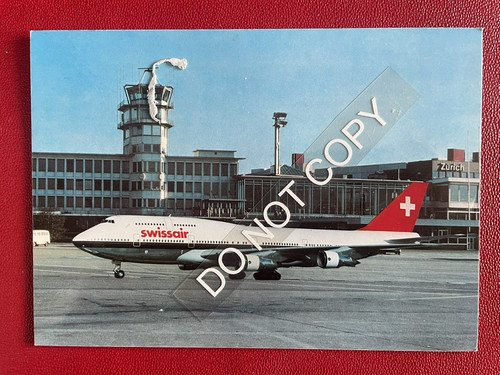 Swissair boeing b747 - swissair,