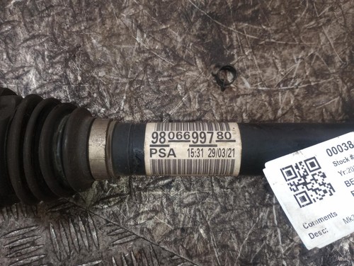 Driveshaft citroen berlingo - driveshaft,