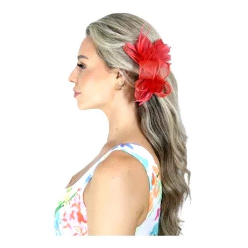Women small flower feather - small,