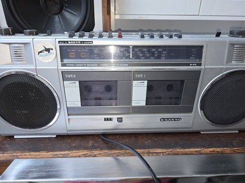 Vintage sanyo w1l - vintage, boombox