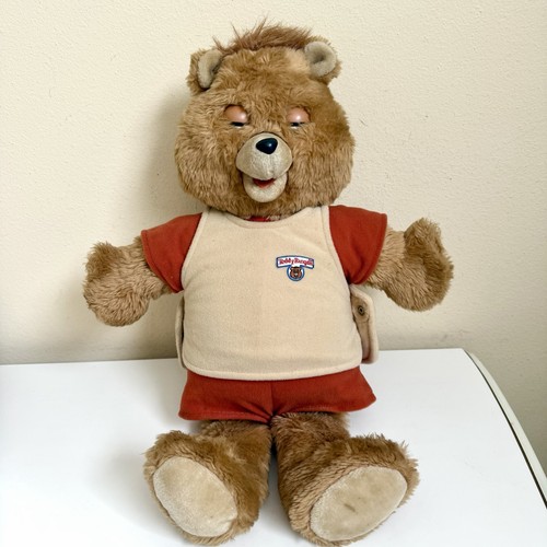 1985 teddy ruxpin - 1985, talking