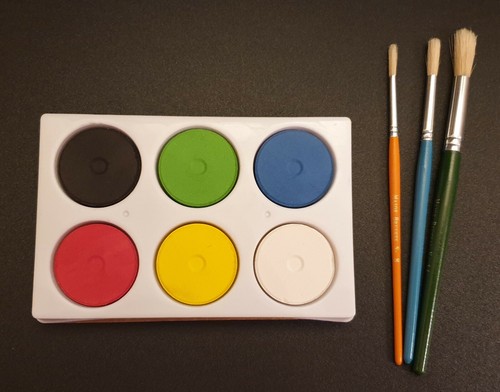 Children art set palette - set,