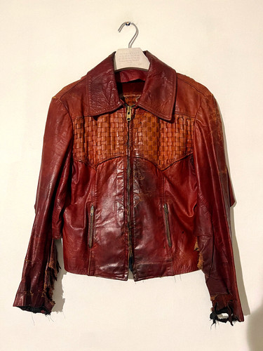 Vintage leather jacket - vintage,