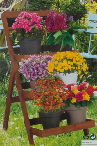 Plant pot stand tiers flower - pot,