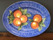 Large Oval Serving Display