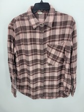 Arie Shirt Womens Medium Brown