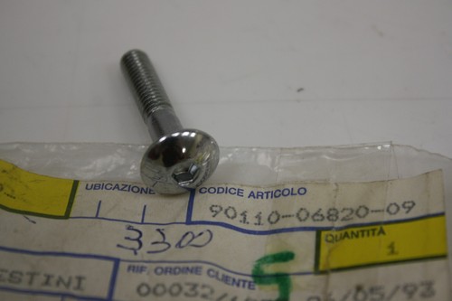 Front upper cowl bolt screw