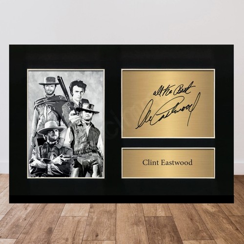 Clint eastwood cowboy - eastwood, signed
