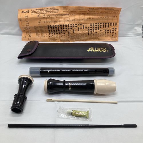 Aulos treble recorder japan - treble,