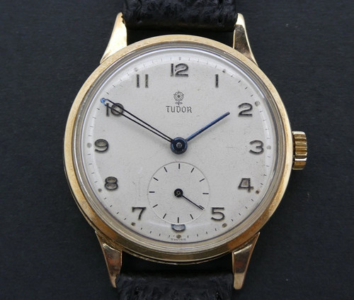 Vintage tudor rose 9ct - rose,