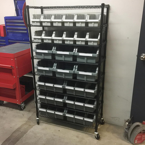 Seville shelf commercial bin - 8,