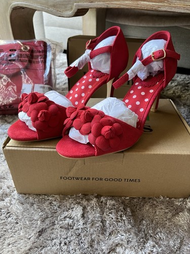 Joe browns women - red, heeled