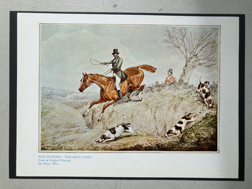 Vintage hunting print - ,