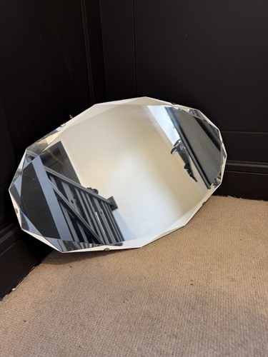Vintage art deco bevelled edge - vintage,
